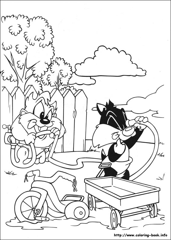 Baby Looney Tunes coloring picture